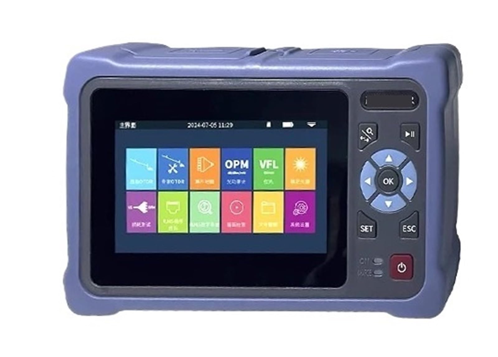 Réflectomètre OTDR 1310 1550 1610 nm NK4000D testeur de réflectométrie tactile contre les pannes fibre
