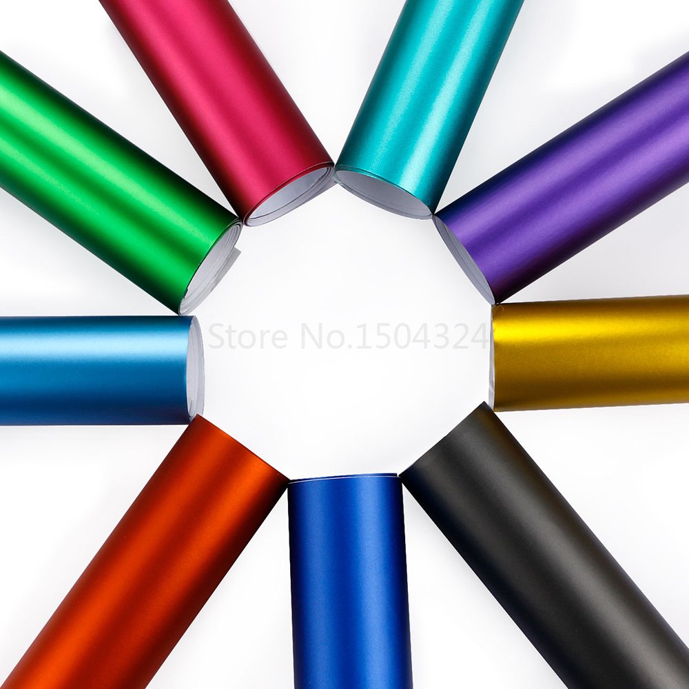 Autofolie 10/30 * 100 cm Überschichtung Mattes Chrom -Eisfilm Vinyl -Wickel -Chromauto -Fahrzeug PVC Aufkleber DIY Motocycle -Telefon -Aufkleberzubehör Auto Folie(White,50x600cm)