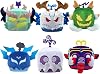 6 Fruit Blox Plush Toys Fruit Blox Action Figures Doll Cute Party Decor Plush Dolls Square Shape Cushion Pillow