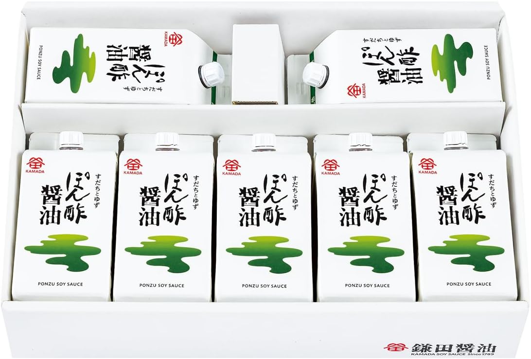 Kamada Ponzu Soy Sauce 7 cartons (200ml each)