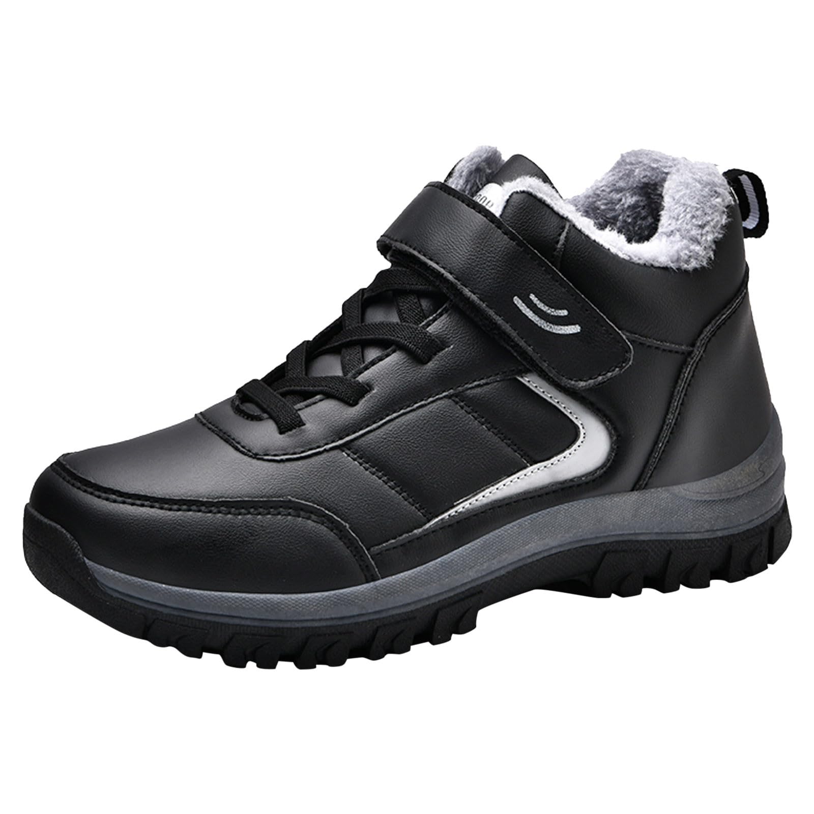Generisch Stivali da Neve Donna Stivali Invernali Moda Minimalista Stile Coppia ispessito Caldo Confortevole Scarpe Casual All'aperto Ragazza 29
