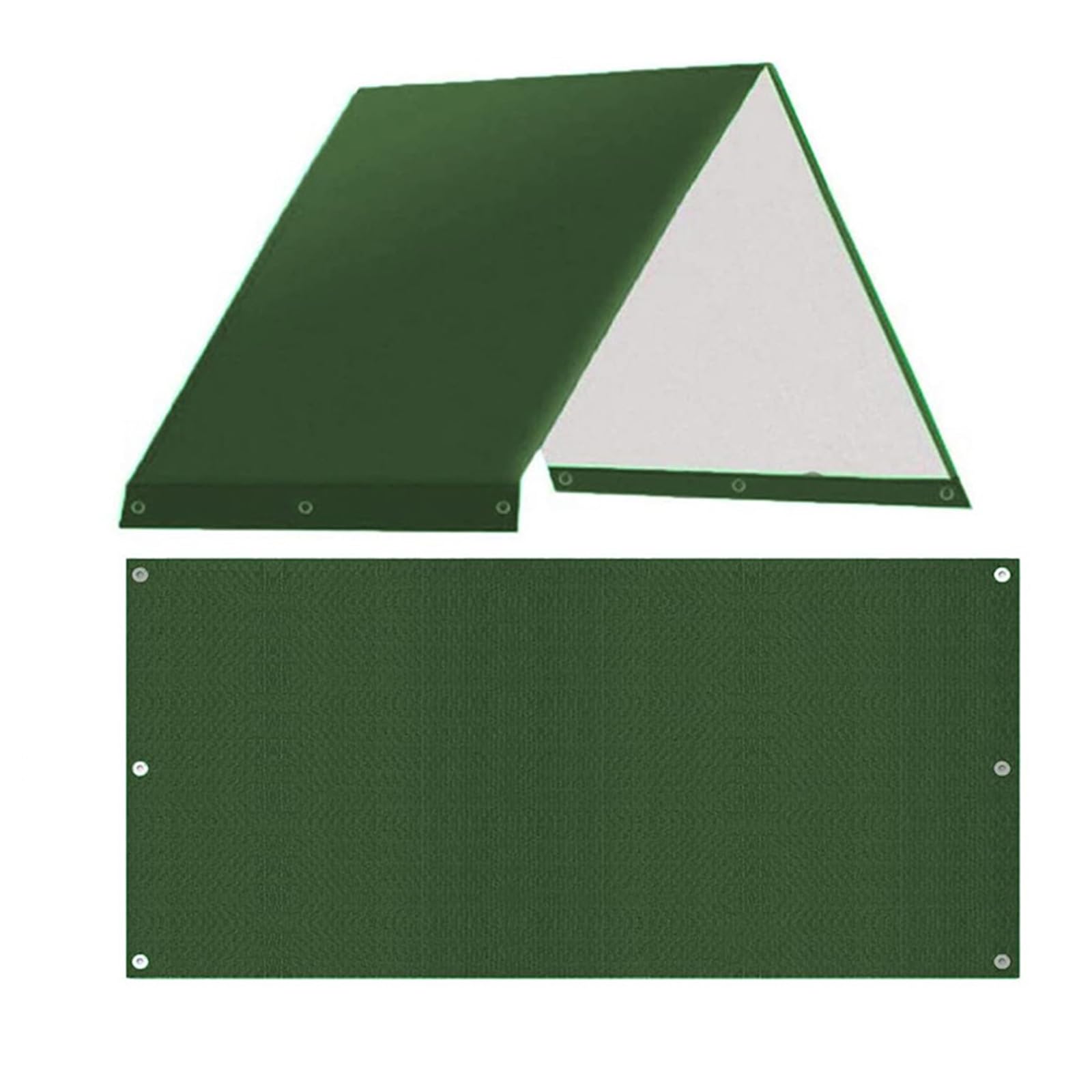 Copertura resistente agli strappi per parchi giochi con rivestimento argento 190D resistente alle intemperie ombra per bambini scivoli scalatori e giochi all'aperto baldacchino di ricambio
