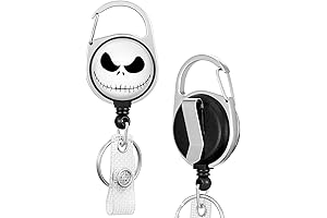 Jack Skellington Badge Reel Holder: The Nightmare Before Christmas at the Office