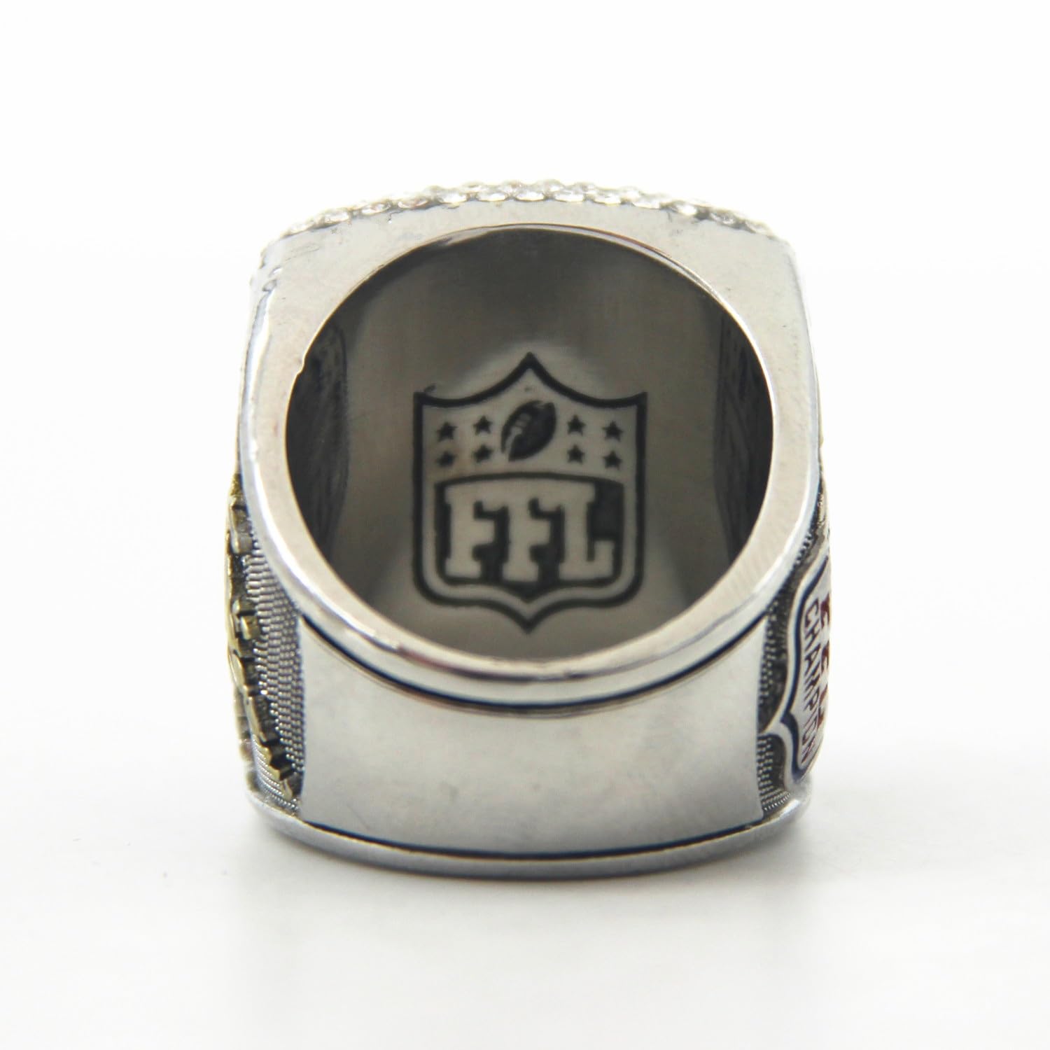 2020 Fantasy Football Ring Meisterschaftsring Meisterschaftstrophäe Geschenkbox Ring Displaybox(9)