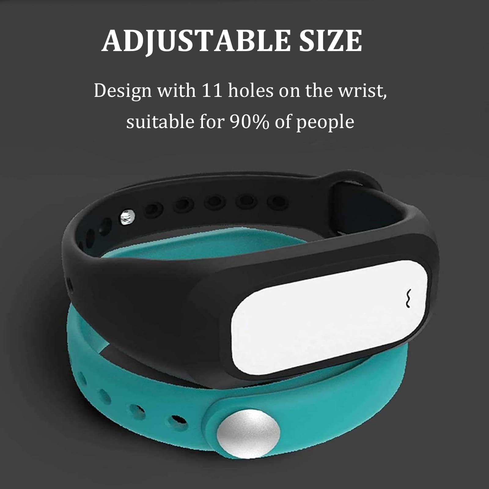 Dispositivo Antirronquidos, Pulsera Inteligente Antirronquidos Ajustable, Ajuste De 3 Velocidades, Solución Inteligente para Dormir Mejor Y Respirar con Tranquilidad A