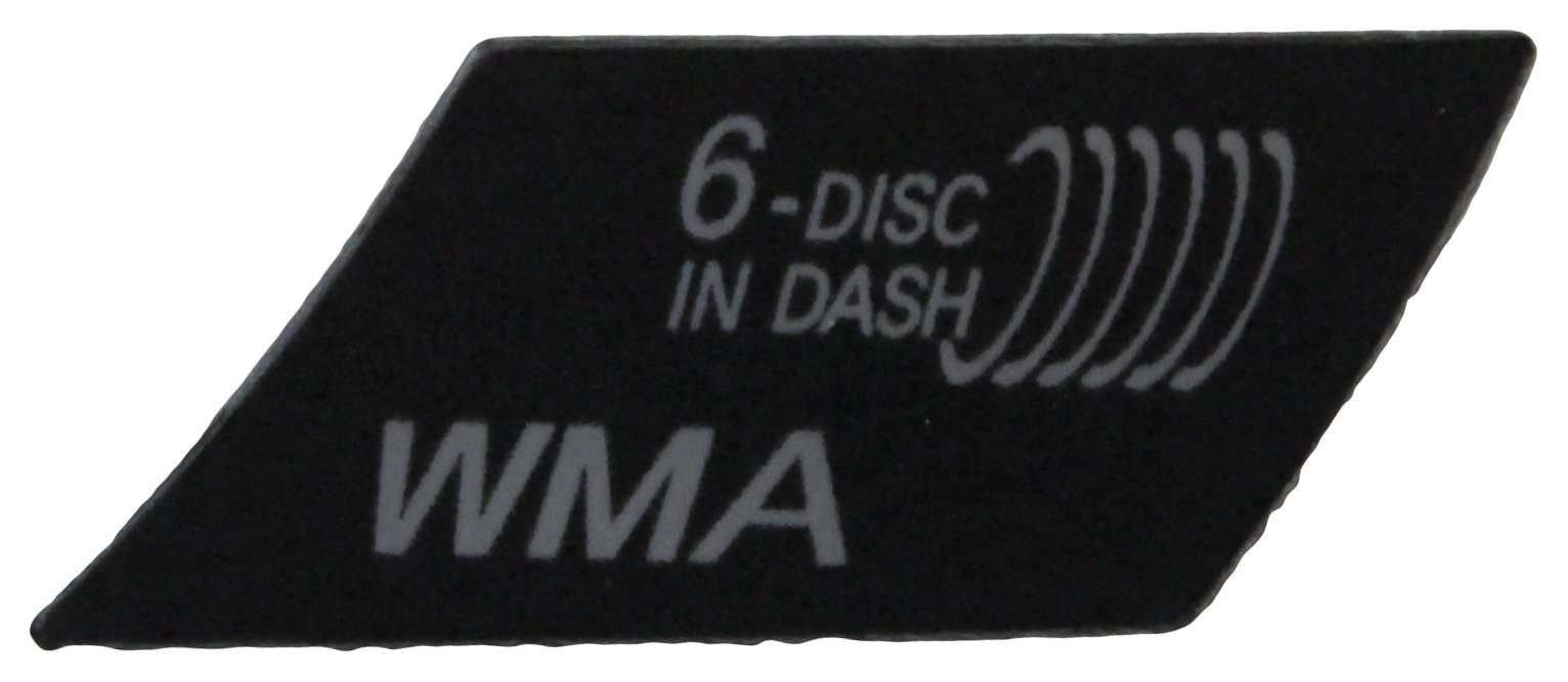 Mazda Genuine Accessories (BBM3-79-BGXA) 6-Disc in-Dash CD/MP3 Changer