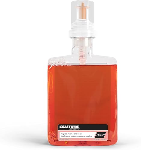 COASTWIDE Jabón de manos profesional Cwjsr-Tro espuma, Tropical, 1200 Ml