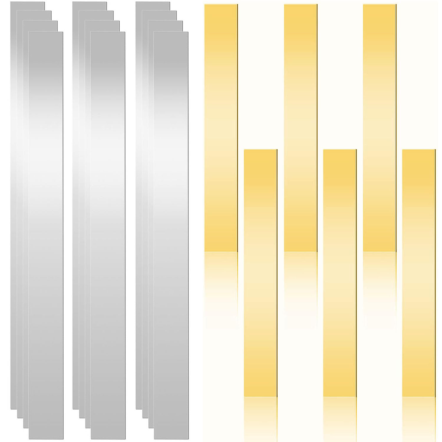 Brass Shim Stock Assortment with 304 Stainless Steel Strips
