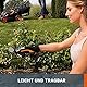 WORX WG801E.91 Heckenschere 20V - 4 in1 Multiwerkzeuge für Heckenschere, Rasenmäher, Heckenschneider und Schuppen - Einfacher Klingenwechsel - PowerShare kompatibel - ohne Akku & Ladegerät