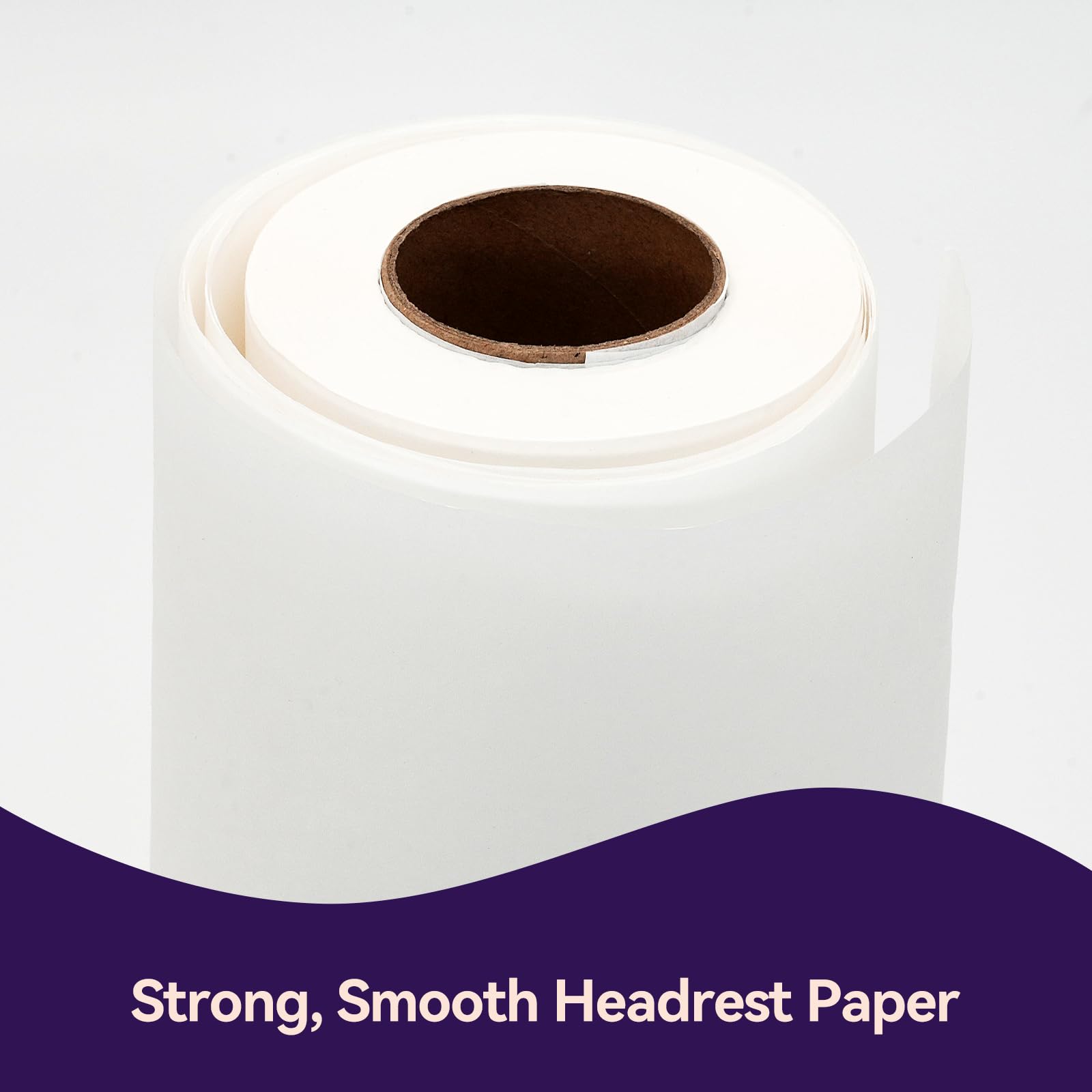 Jointown Headrest Paper Rolls, 8.5" x 225'- 24 Pack - Smooth 16 Pound-Disposable Face Cradle Surface Paper Spool for Medical, Exam and Chiropractic Tables — Amazon image 2