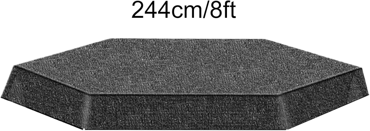 6/8/10/12/14ft Trampoline Cover, Foldable Anti-UV Trampoline Protective Cover, Waterproof Weatherproof Tear-Resistant Dust Proof ，for Outdoors 6-8 Support Poles Safety Accessories