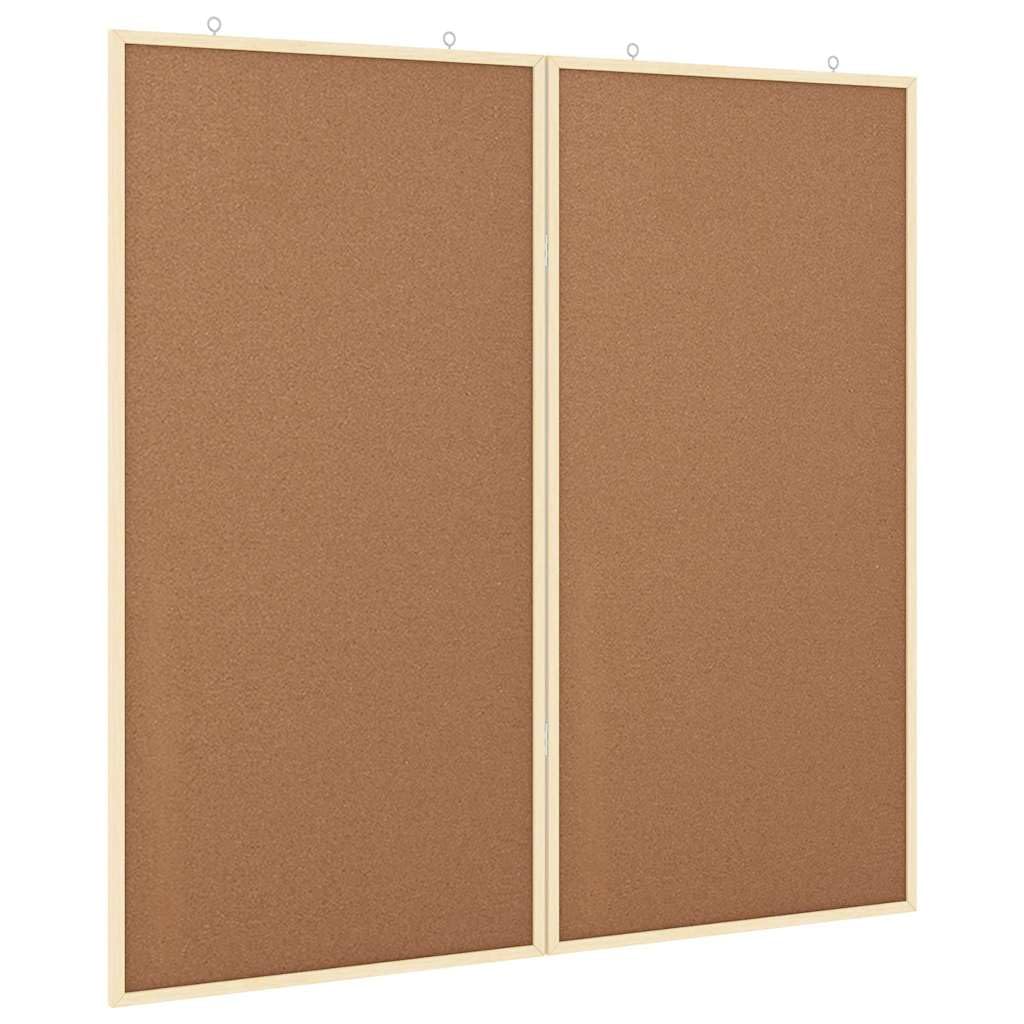Generisch Info-Tafel Braun 80 x 80 x 1,4 cm Massivholz Kiefer,Andere,Bürobedarf,Präsentationsbedarf,Ausstellungstafeln,Pinnwände-42015931