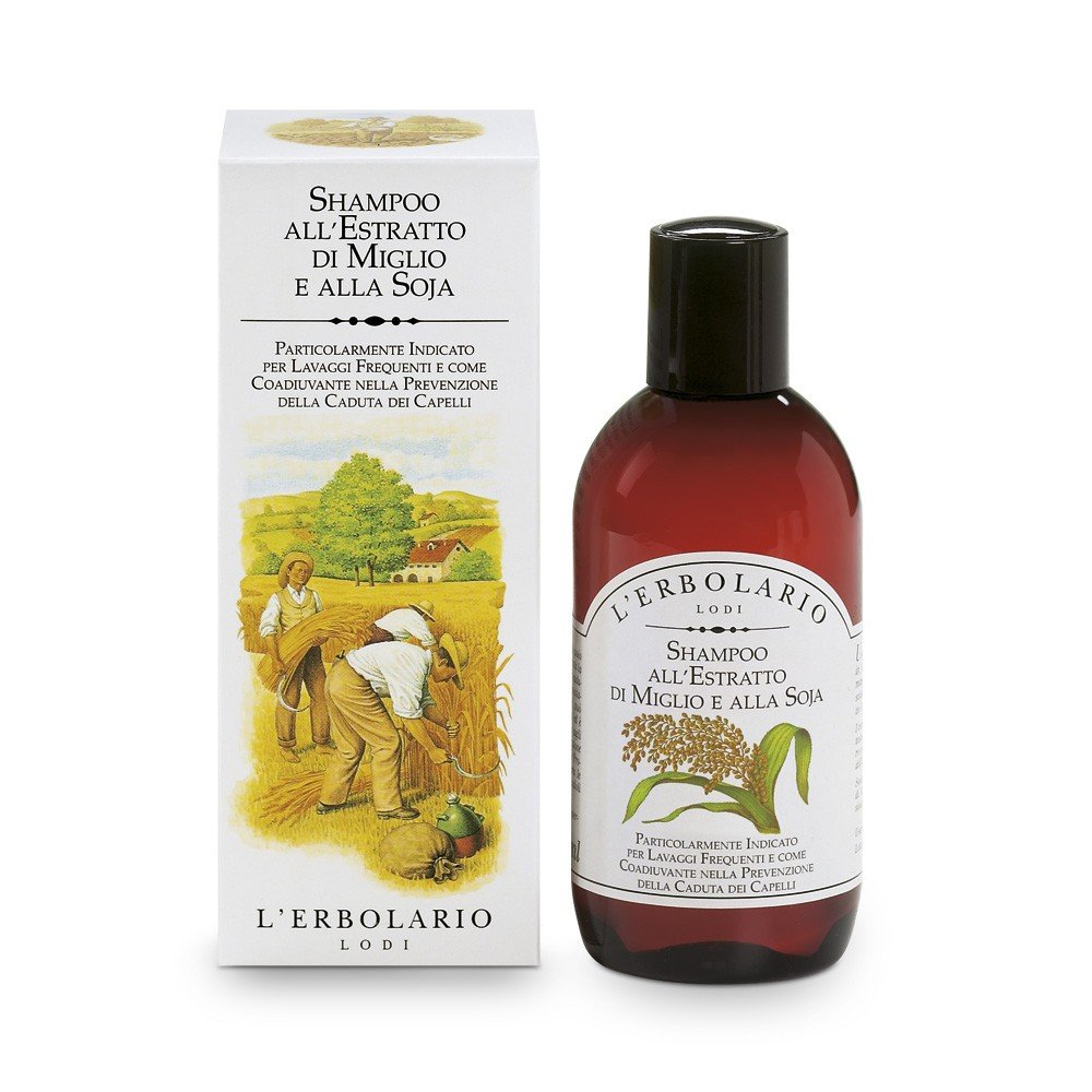 Buy L'Erbolario Shampoo With Millet Extract And Soya Protects And