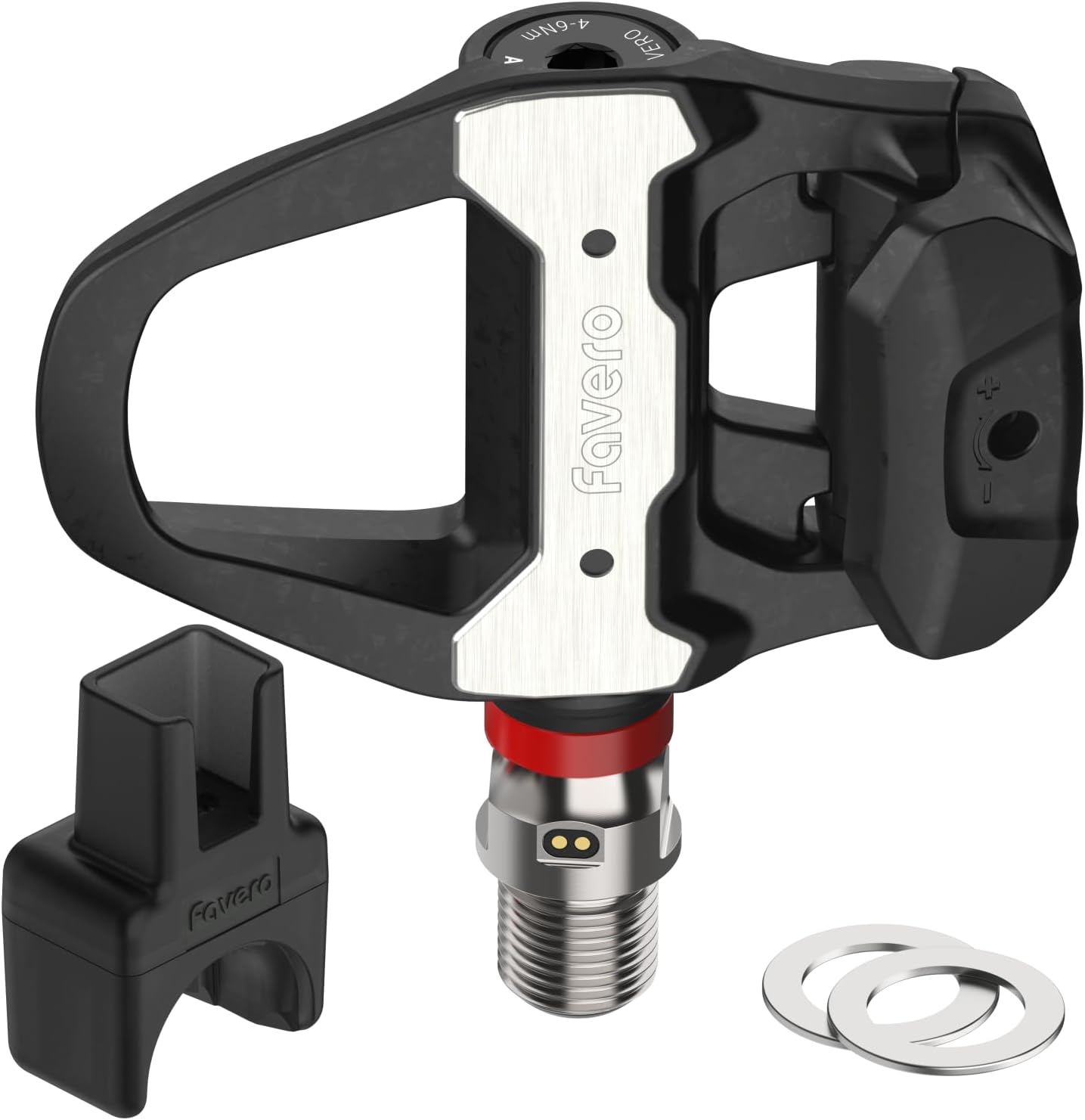Favero Assioma PRO RS-UP Upgrade Pedal with Cleats (6 Degree) and Wearable4U Towel Bundle image 4