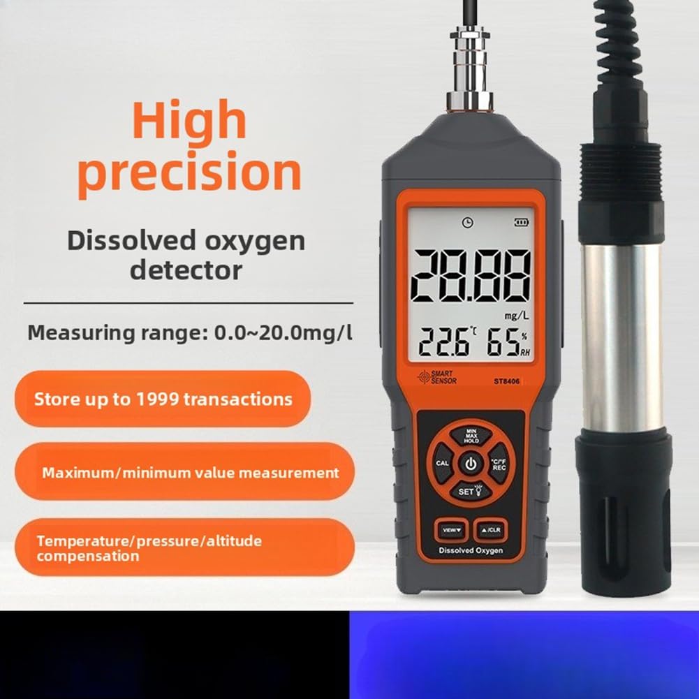 Analizador Digital de Oxígeno Disuelto DO para Detección de Calidad del Agua en Acuicultura