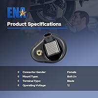 Vista 6 de ENA Juego de 4 bobinas de encendido compatibles con Chevy GMC Isuzu Hummer Saab Buick Trailblazer Envoy Rainer Colorado Canyon Ascender Bravada