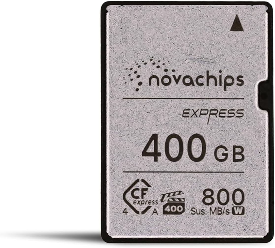 Novachips 400GB Express CFexpress 4.0 Type A Memory Card - A9 III, A1 II, A7R...