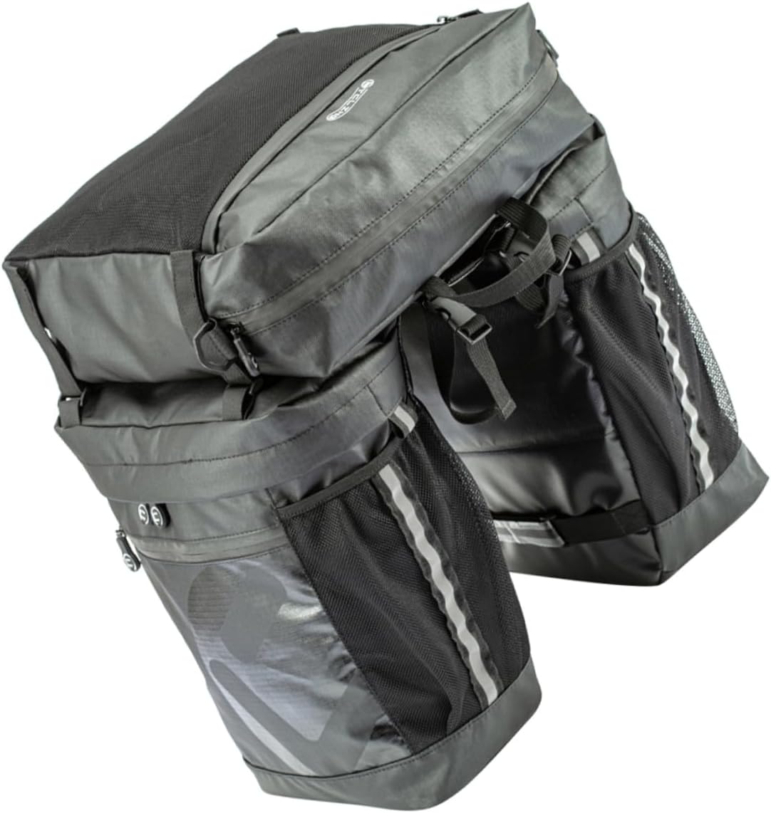 HANABASS Bike Rear Shelf Bag Carry Saddle Bag Capacity Reflective Night Riding Safe