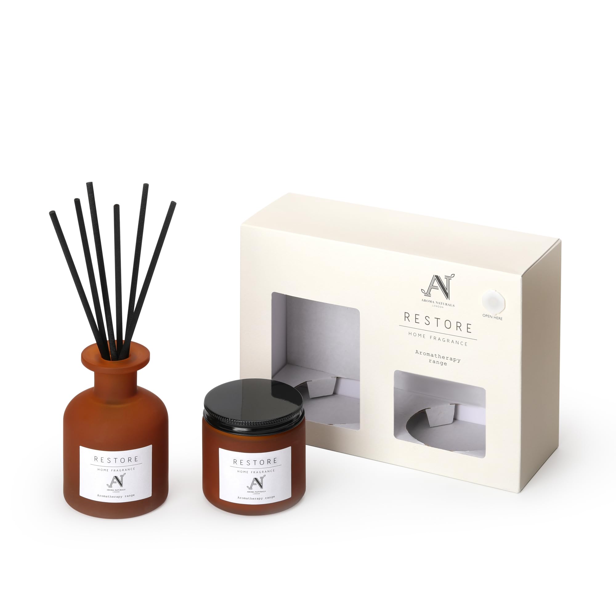 Candle & Diffuser Gift Set 120g 20Hrs Burn time Candle & 100ml Diffuser Home - Picture 12 of 16