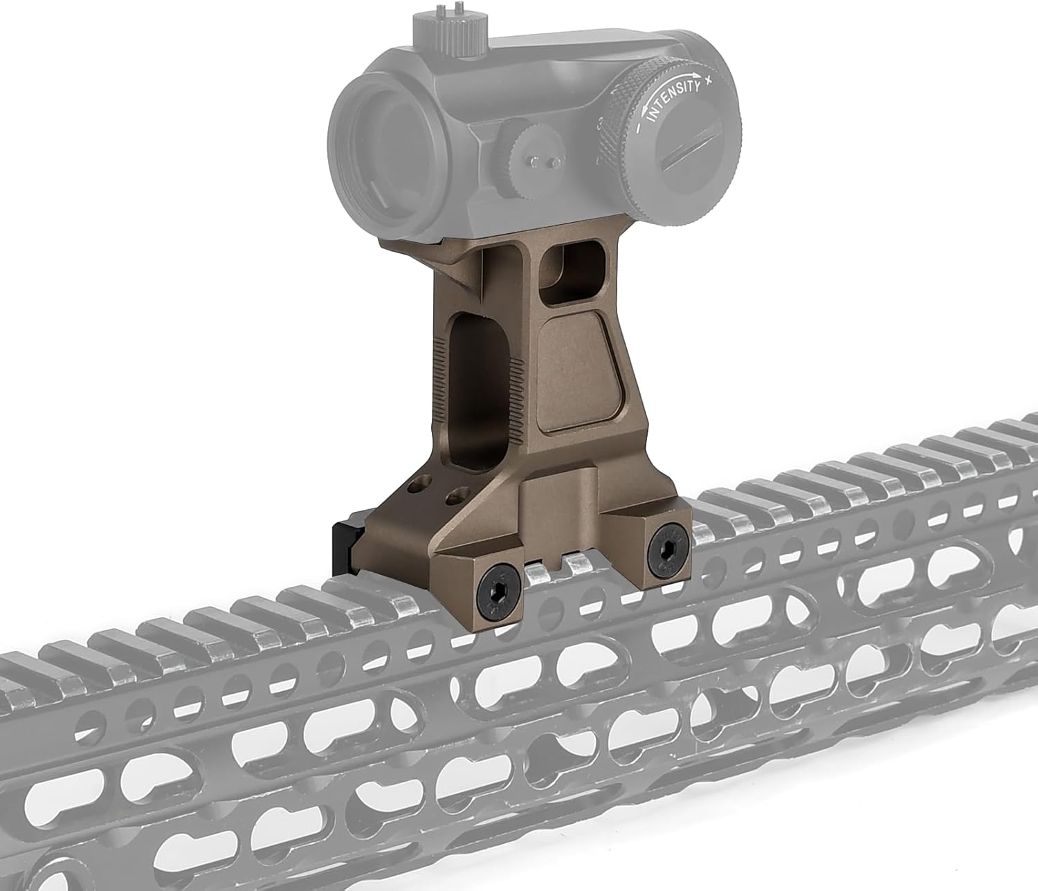 Height Telescope Metal Riser Mount for T1 T2 20mm Picatinny Rail