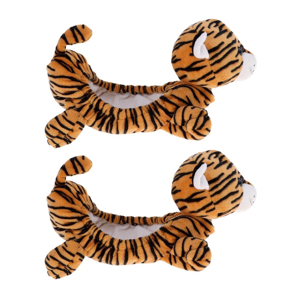 SM SunniMix Animal Ice Skate molding Figure Skating Accessories for Hockey Skates, Figure Skates, Skate from Rust - Select Style, Tiger