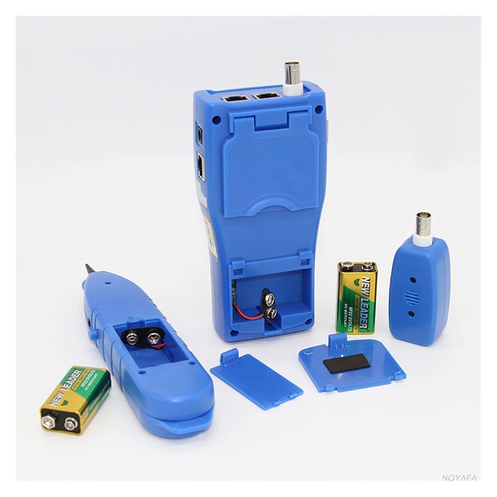 Detector de pared, Probador de cable de monitoreo de red NF-308 Localizador de fallas de alambre LAN Red coacial LAN 5E, 6E Probador de longitud del cable(F-308R)