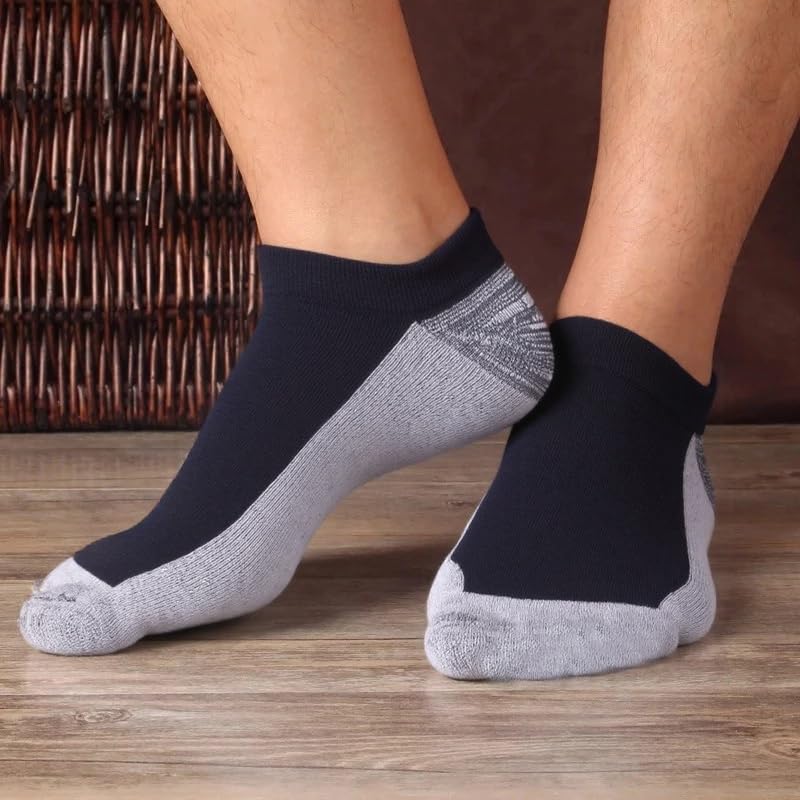 Image of 12-30 Pairs Low Cut Ankle Socks for Men Thin Breathable Casual No Show Athletic Socks Bulk