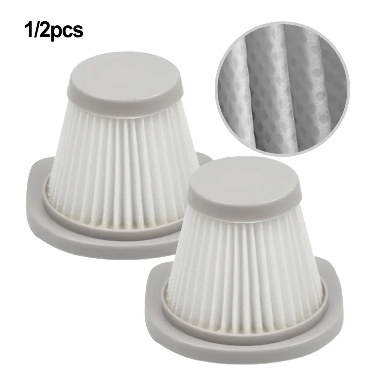 Filtro Con Cable Lavable De 1/2 Uds., Compatible Con INSE | Compatible con INSE R3S, filtro con cable lavable de 1/2 Uds.(2pcs)