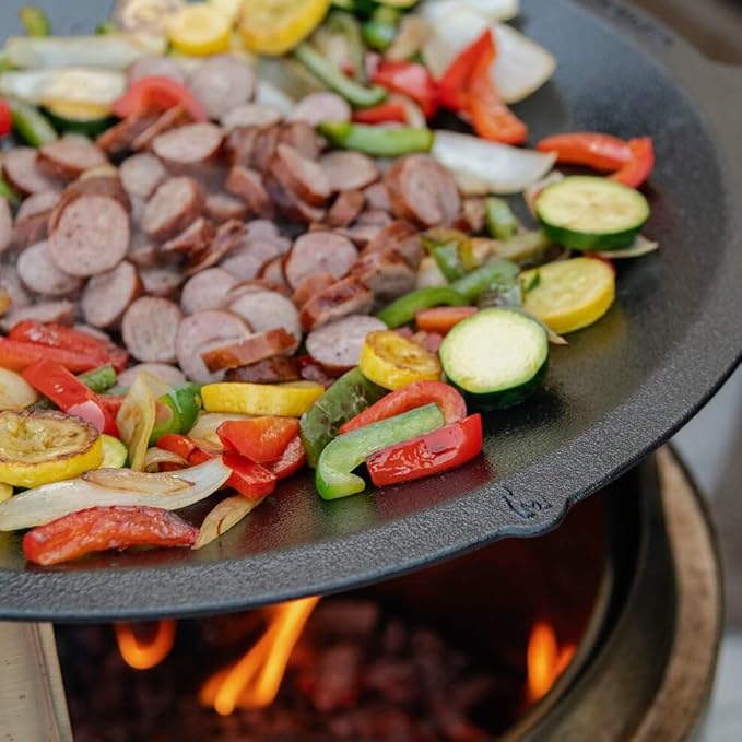 Solo Stove Wok de Hierro Fundido para Ranger miniatura 4