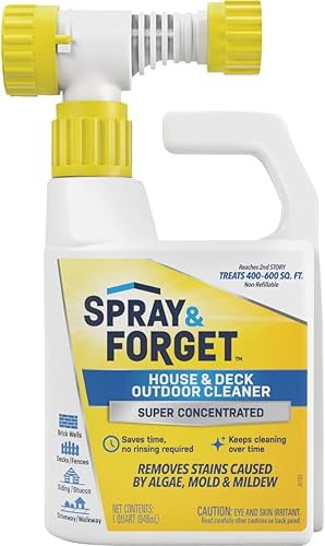 Spray & Forget Limpiador de casa y cubierta 32 oz. Líquido disponible en Yaxa El Salvador