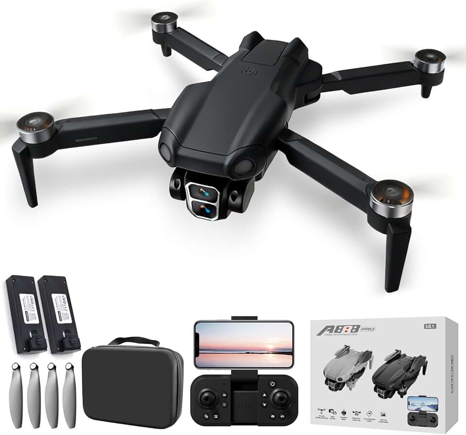 Drone with Camera 4K,Brushless Motor Drone for Adults & Kids