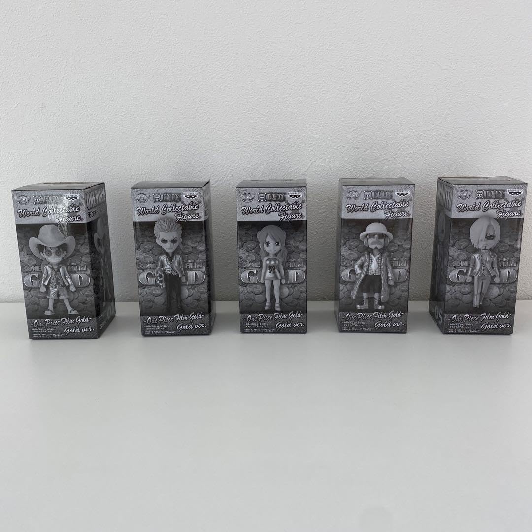 ワンピースワーコレFILM GOLD お宝キャンペーン！ Aコース 5体