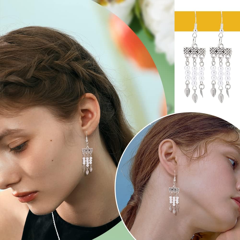 UNICRAFTALE 500pcs 7mm Leaf Pattern Charms 316 Stainless Steel Pendants Metal Leaf Charms 1mm Small Hole Pendants for DIY Necklaces Jewelry Making Accessory - Image 6