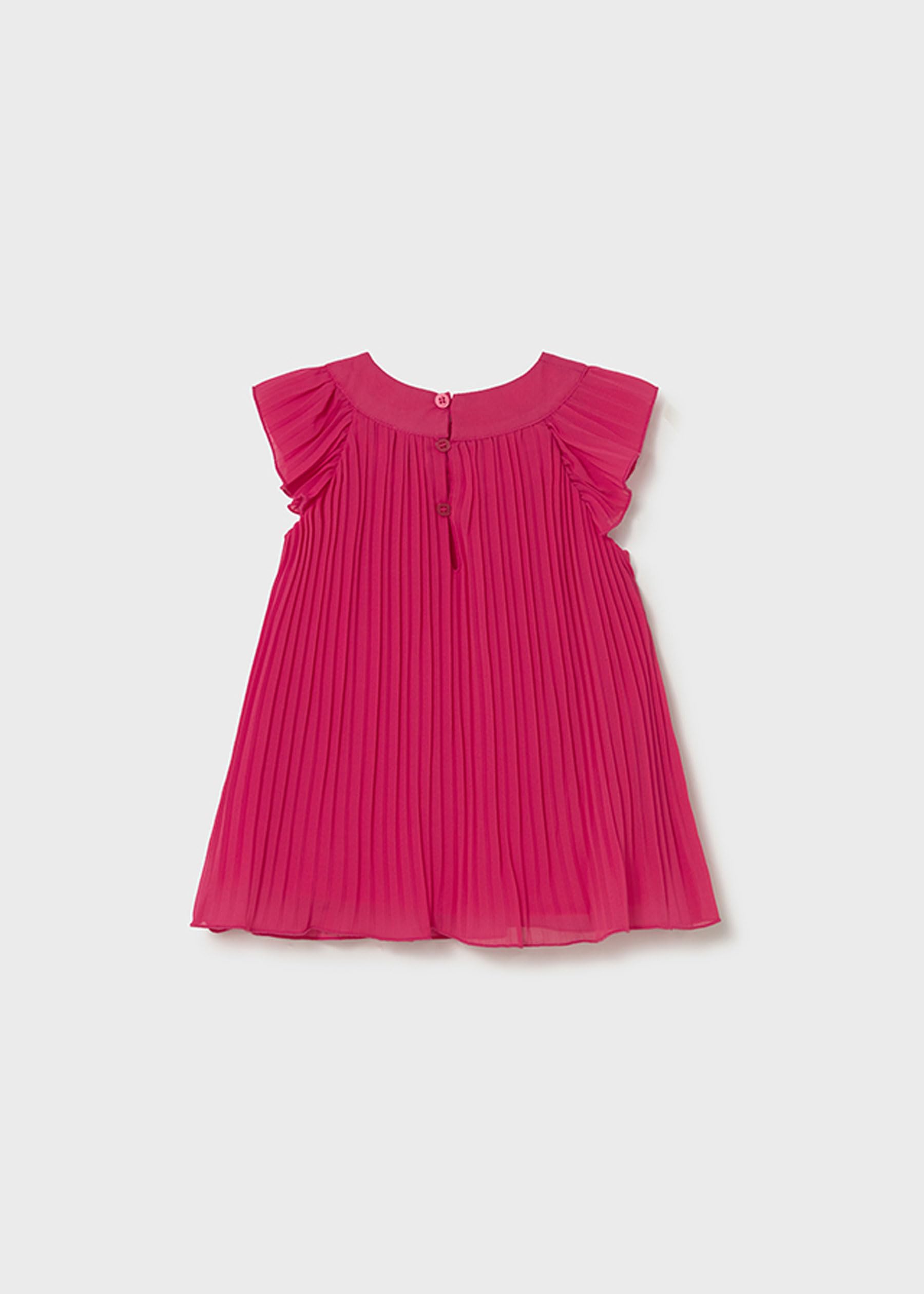 Mayoral Vestito Plissettato per Bimba Clavel