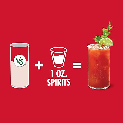 Miniatura 4 de V8 Bloody Mary Mix, lata de 8 onzas líquidas (paquete de 6)