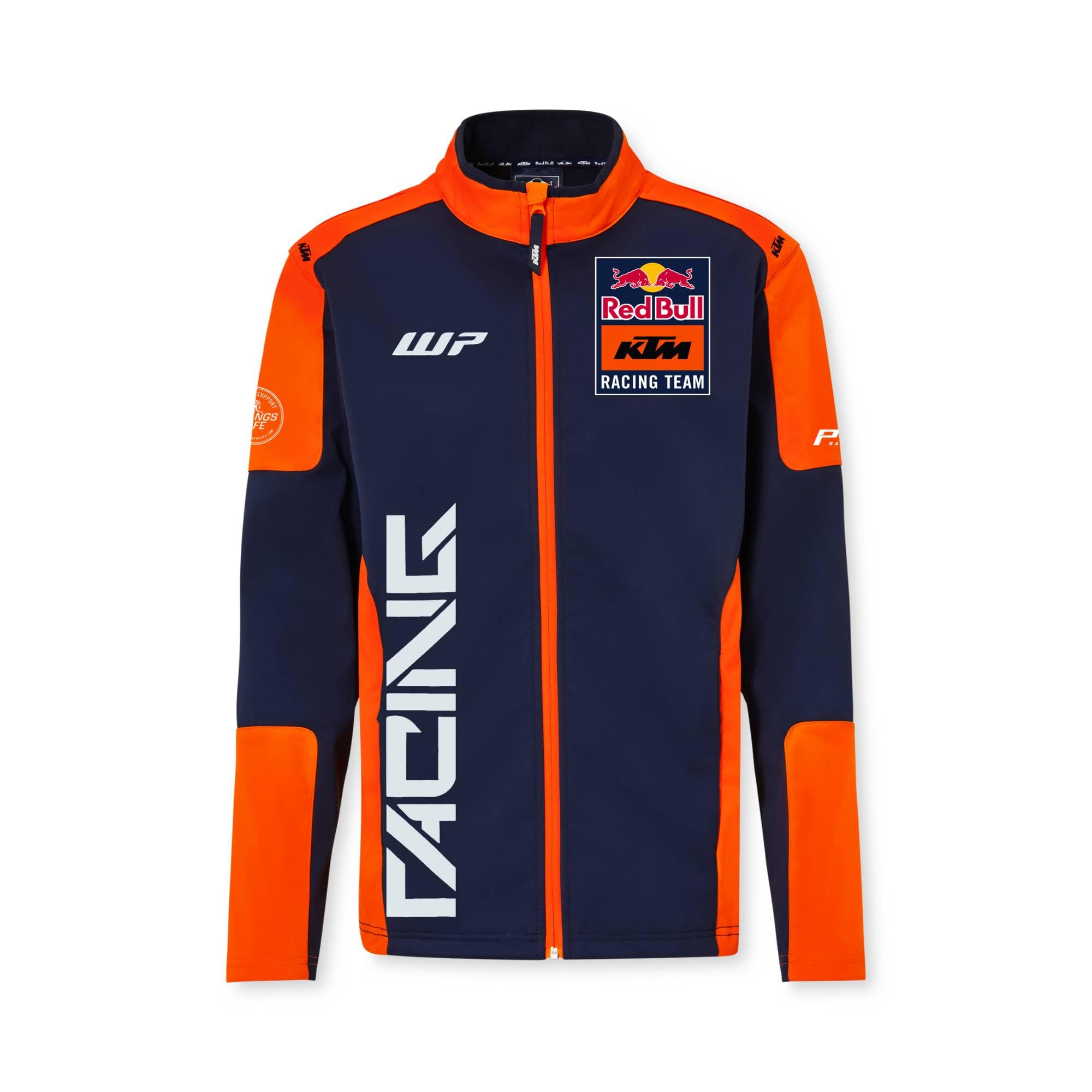 Red Bull - KTM Replica Team Softshell Jacket - Official Merchandise Racing Spirit - Men - S - Blue/Orange, blue/orange, L-4XL