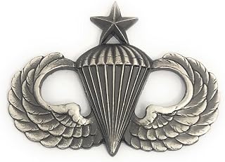 Insignia Depot US ARMY PARACHUTIST JUMP WING SENIOR OXIDIZED SILVER OX FINISH