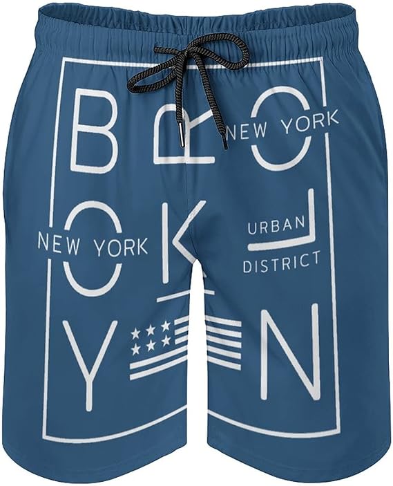 Amazon Co Jp ニューヨーク市ブルックリンのアメリカ国旗 New York ビーチパンツ 海水パンツ水陸両用 サーフトランクス 速乾性ルーズショーツビ 夏 調整紐 ストレッチ ファッション メンズ 半ズボン M 2xl ファッション