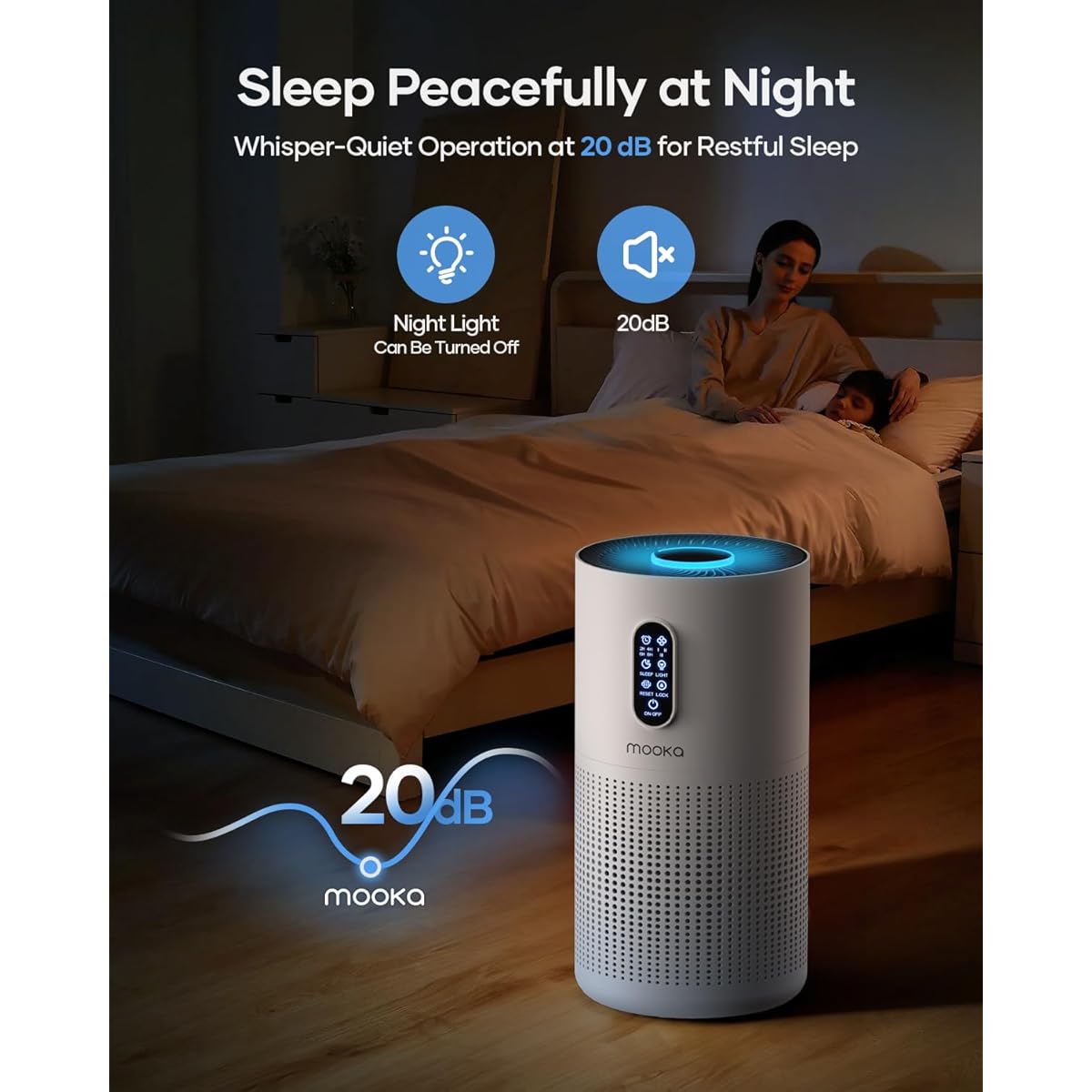 MOOKA HEPA Air Purifier B-D03