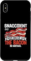 Vista 13 de iPhone 12 mini Bacon Snaccident Funny Bacon Lover Pig Pork Humor Men Women Case