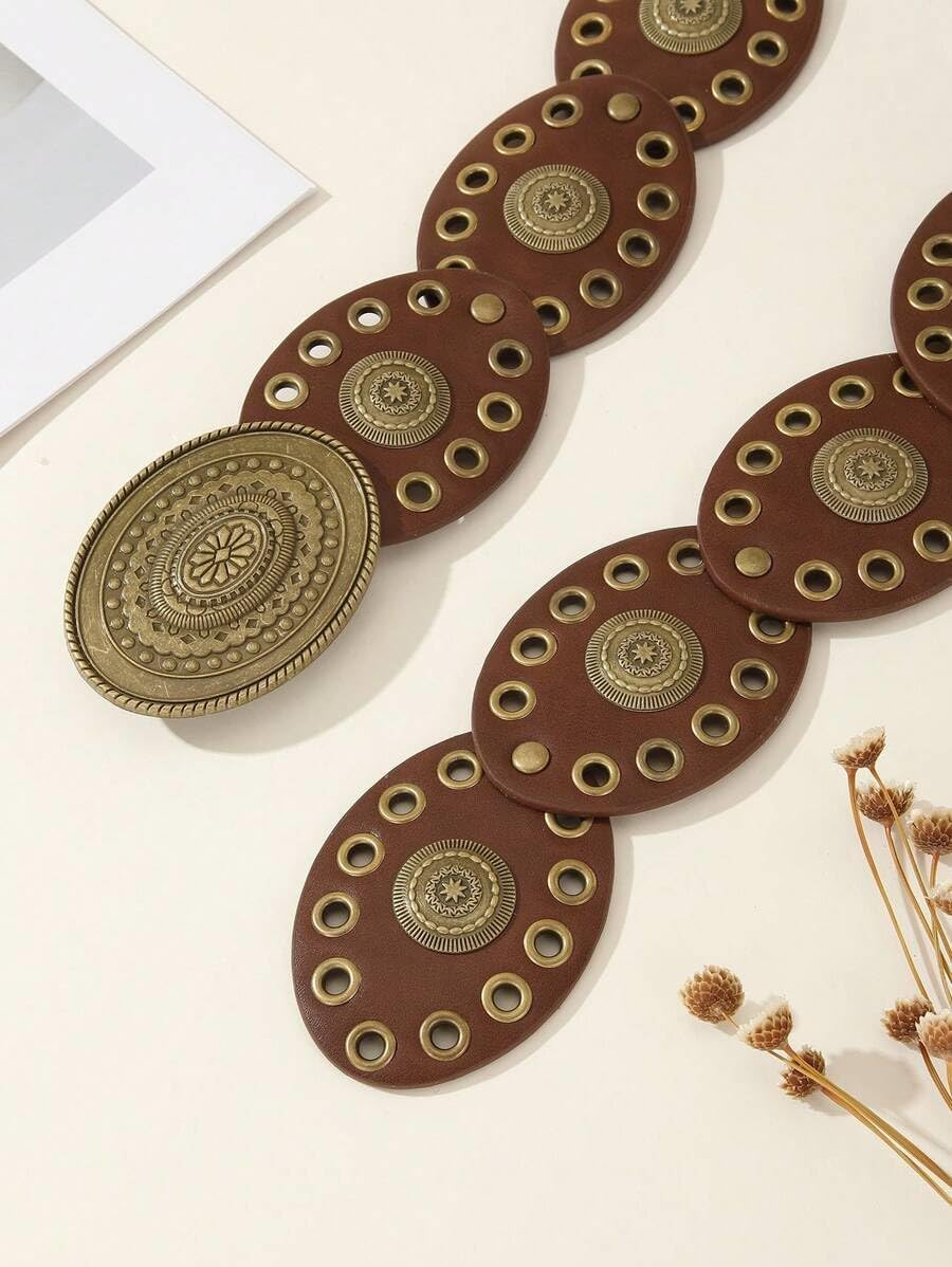 Dress Belts Wide Waist Belt For Women Dress - Elastic Women Leather Belts Stretchy Cinch Belt For Women Ladies Dress - Image 2