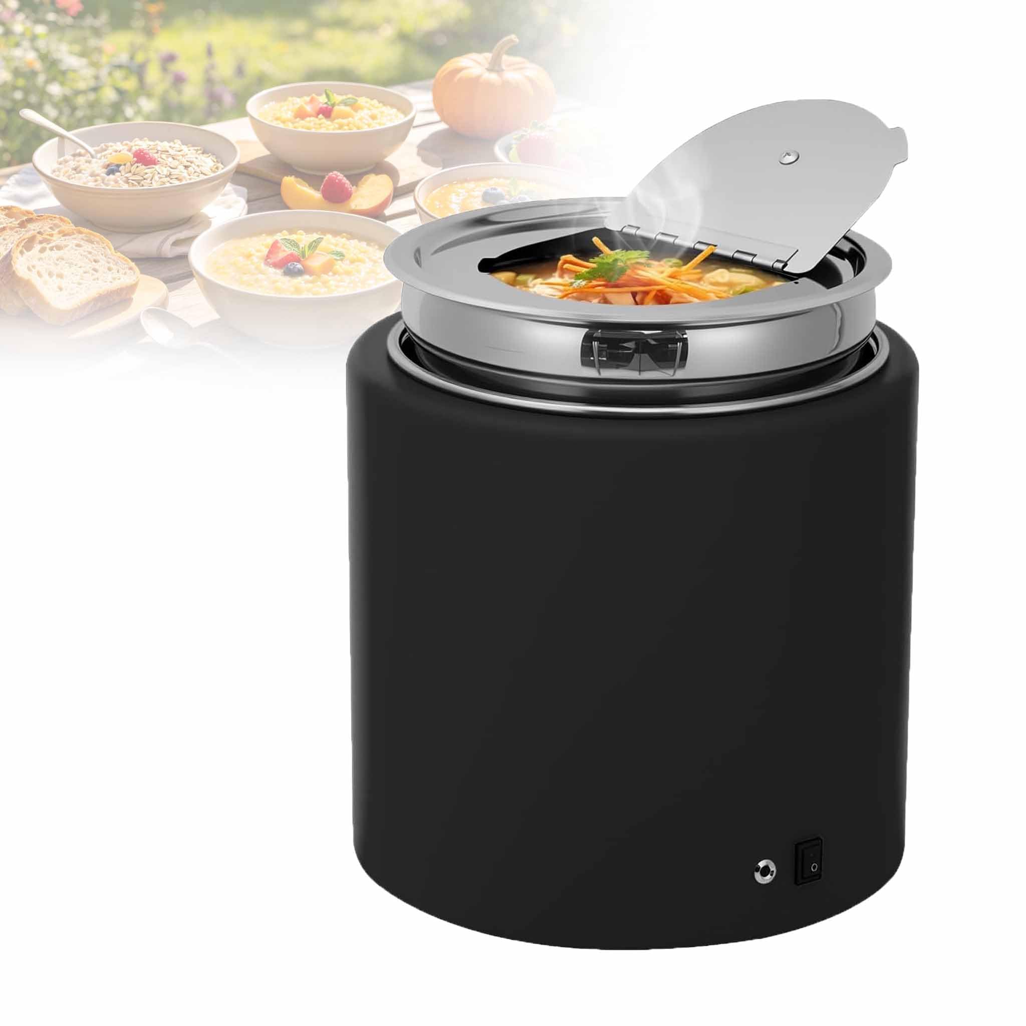 Bouilloire électrique avec cuve amovible pour grands buffets