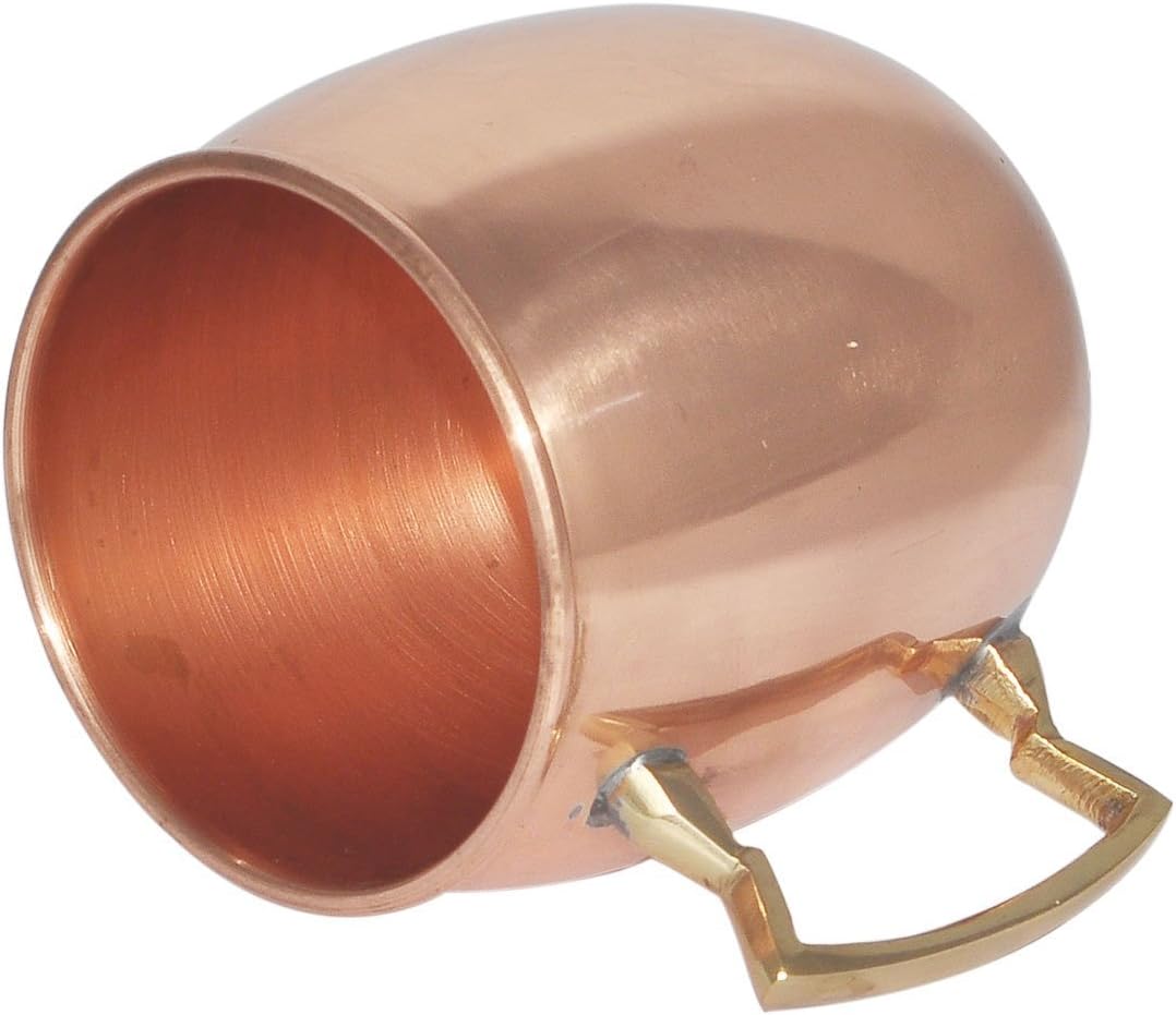 Plain Copper Moscow Mule Mug/Cup,size-16 Ounce,Set Of-4