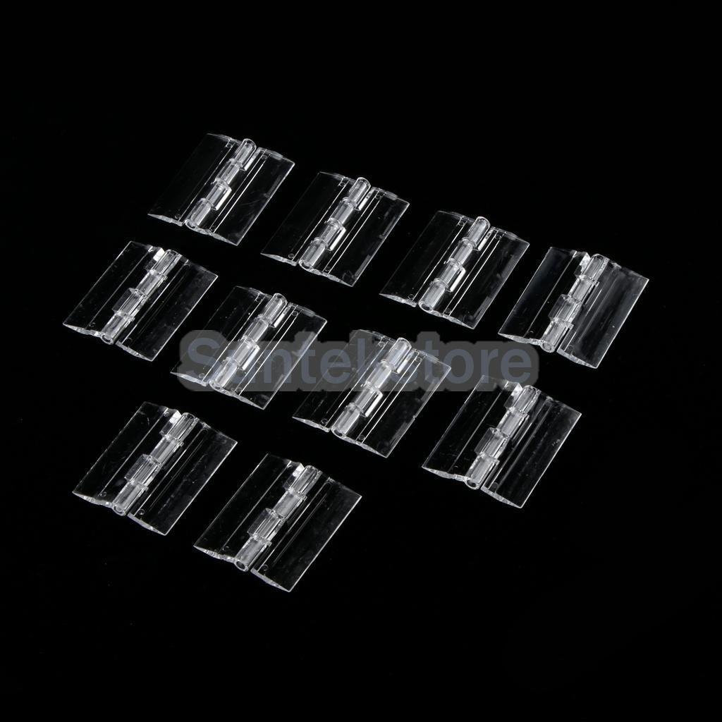 Acrylic Piano Door Continuous Hinges Plexiglass (45x38mm, Clear) - Pack of 10 (B071DJY19N) Amazon Price History, Amazon Price Tracker