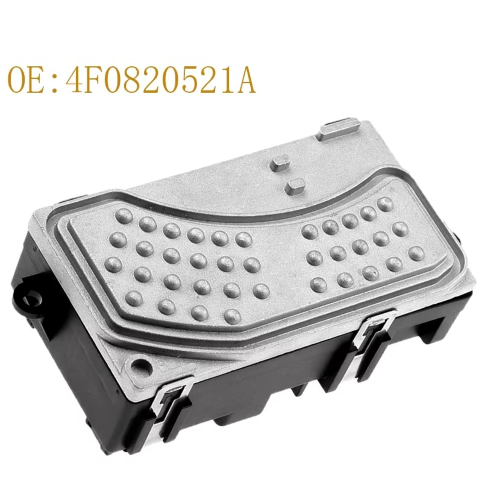 Opór silnika dmuchawy do Audi A6 Base Limousine, 4-drzwiowy, rok produkcji 2005-2011, moduł sterujący silnikiem dmuchawy grzewczej 4F0910521 4F0820521A