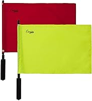 Vista 1 de Champion Sports Bandera oficial de linesman's - Juego de 2 con funda de transporte