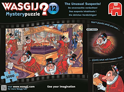 Jumbo 19127 Puzzle Wasgij Mystery-Die üblichen Verdächtigen, 1000 Teile – Ansicht 2