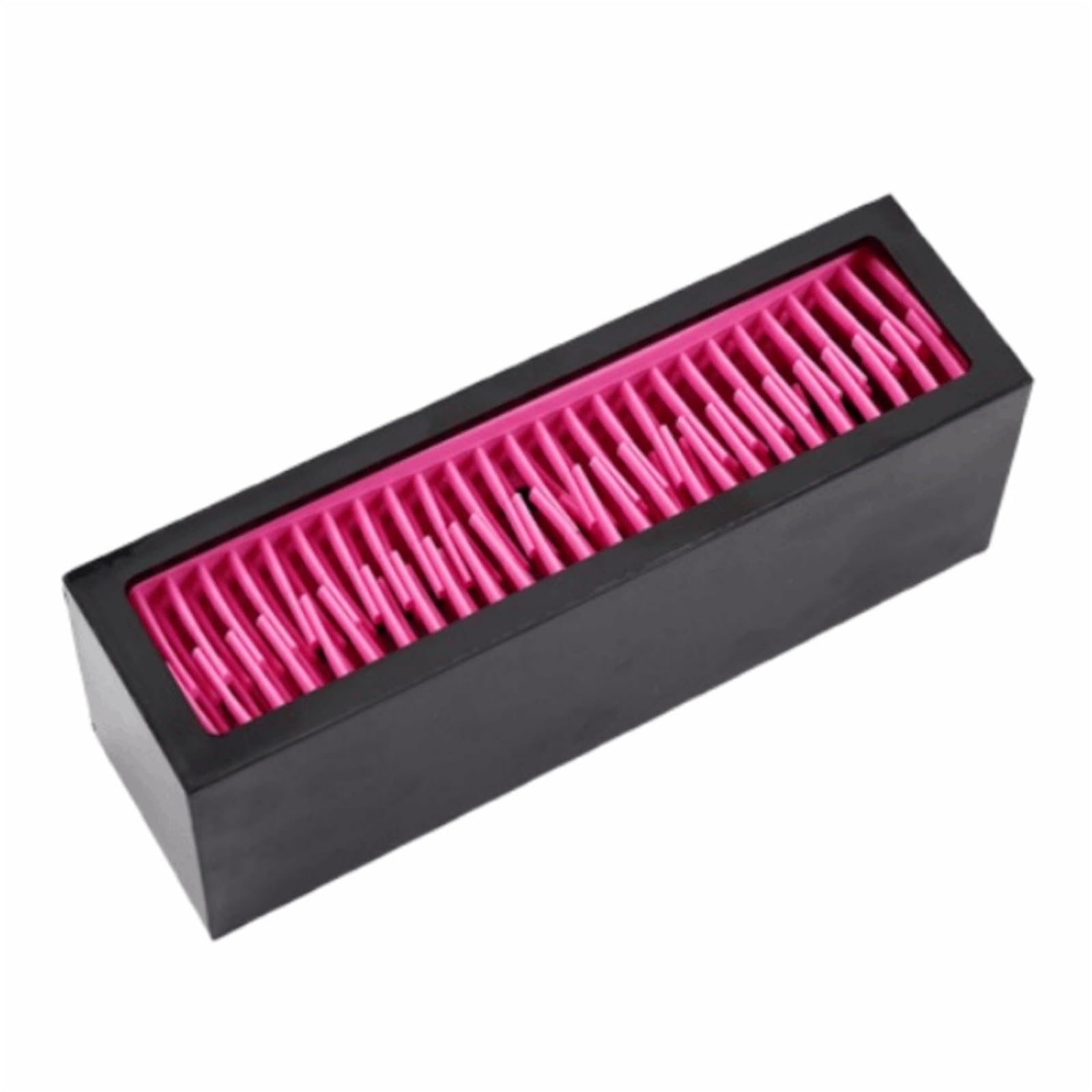 WLIHDB 2Pcs Practical Creative Makeup Brushes Holder Compact Sturdy Pen Storage Case Non-slip Portable Toothbrush Drying Shelf Tools for Makeup Brushes(Pink)