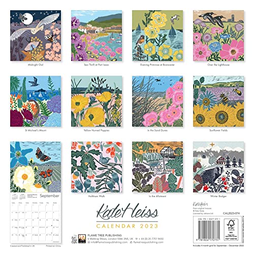 Kate Heiss Wall Calendar 2023 (Art Calendar) #TOP1