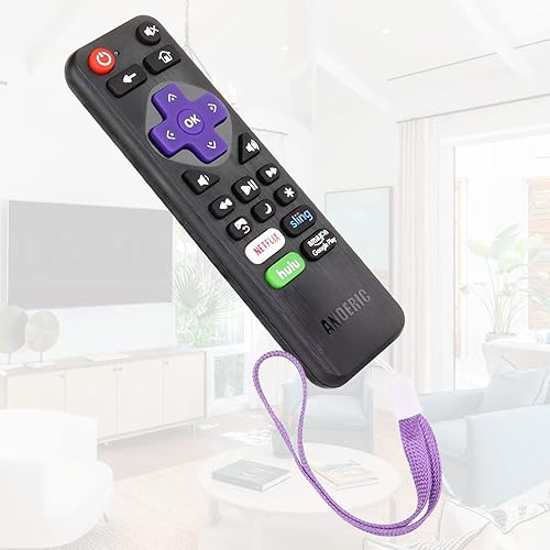 Miniatura 9 de ANDERIC RRST01.3 para Roku Learning Universal con NetflixDisneyHuluTienda 1-Device Control remoto universal